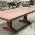 Tafel gekleurd beton