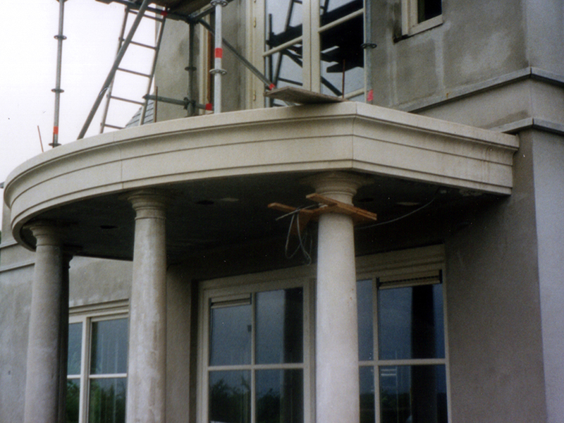 Balkonrand beton