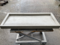 Naturel beton wastafel