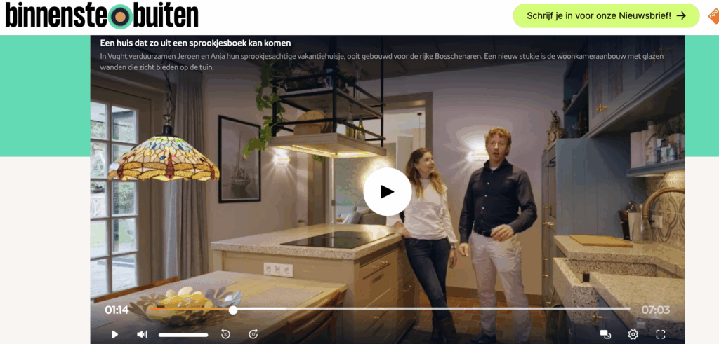 Huis in Vught - terrazzo blad